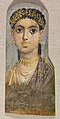 1st-century mummy portrait from Hawara (Cleveland Museum of Art)