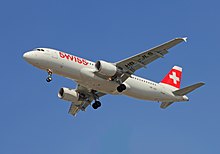 Airbus A320-200 der Swiss