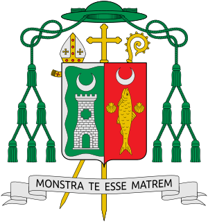 Coat of arms of James Paul McCloskey as Bishop of Zamboanga.svg
