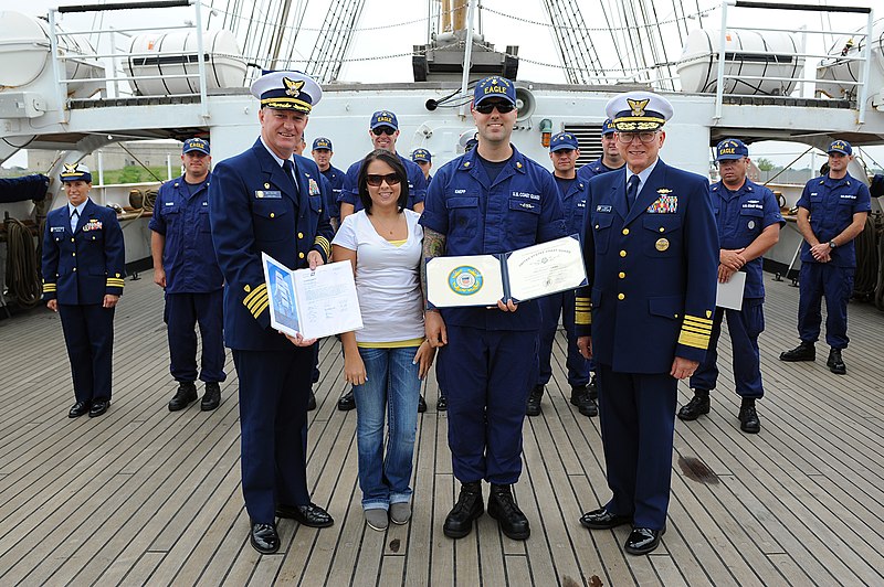 File:Commandant visits Coast Guard Academy, Cutter Eagle 130830-G-ZX620-016.jpg