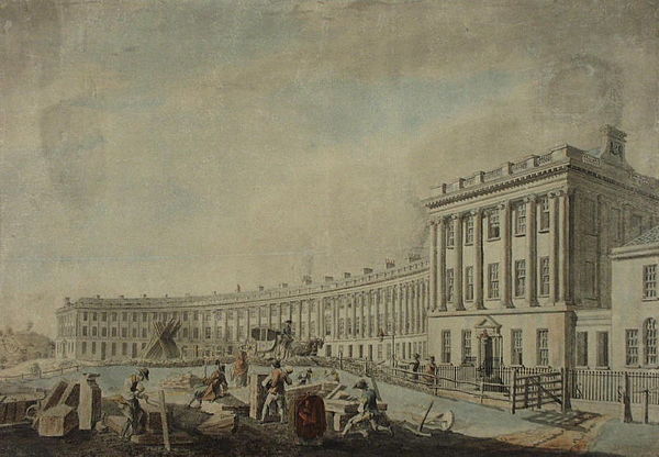 The completion of the building work in 1769