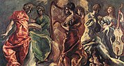 Miniatura para Concierto de ángeles (El Greco, Retablos del Hospital Tavera)