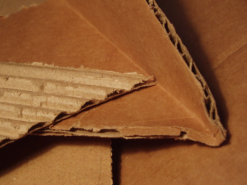 File:Corrugated Cardboard.JPG