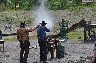 <span class="mw-page-title-main">Cowboy action shooting</span>