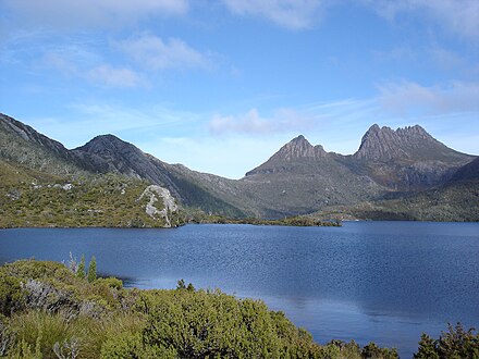 Cradle Mountain in Tasmania, a World Heritage site
