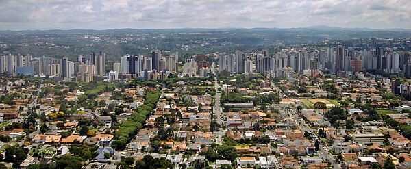 Image: Curitiba Eixos e densidade 02 2006 80