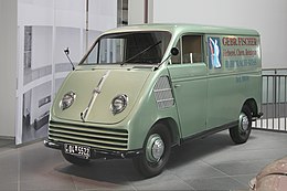 DKW Schnelllaster, Bj. 1950 (musée mobile 03/09/2013) .JPG