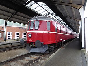 DSB MS im Eisenbahnmuseum Odense