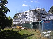 The house in July 2008, under restoration DSCN2353Greenway.jpg