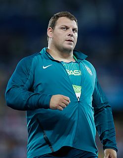 Darlan Romani Brazilian shot putter