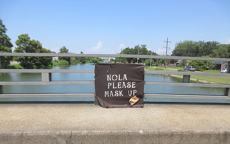 File:De Saix Bridge over Bayou St John with Black Lives Matter Signs, New Orleans 18 August 2020 09.jpg