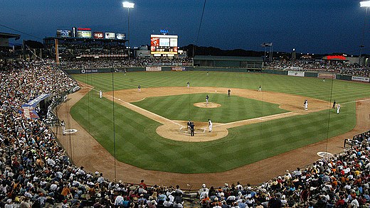 The Dell Diamond is the home of the Round Rock Express, the Rangers' Triple-A affiliate.
