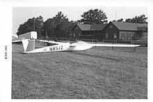 Dick Schreder's HP-11 at the 1963 US Soaring Championships at Harris Hill, Elmira, NY.