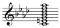 A dominant thirteenth in F minor. Playⓘ