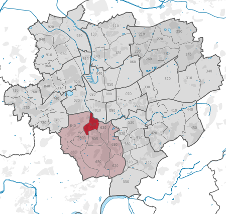 Dortmund Statistischer Bezirk Barop