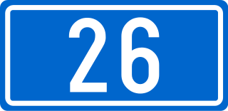 D26 road (Croatia) State road in Croatia