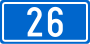 Državna cesta D26.svg