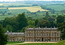 Das Dyrham Park House, die Außenkulisse von Darlington Hall