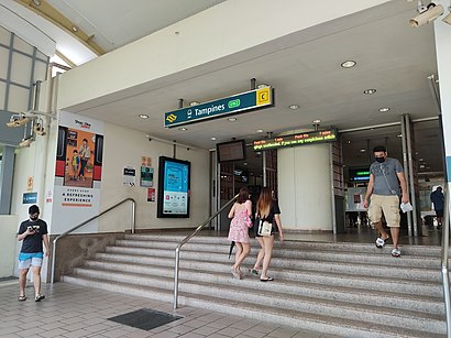 How to get to Tampines Mart with public transport- About the place
