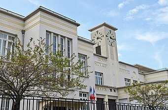 L'école Louis Pasteur, classé bâtiment remarquable de l'après-guerre