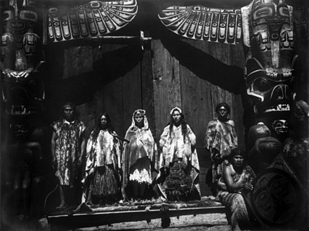 A Kwakwakaʼwakw wedding ceremony in 1914