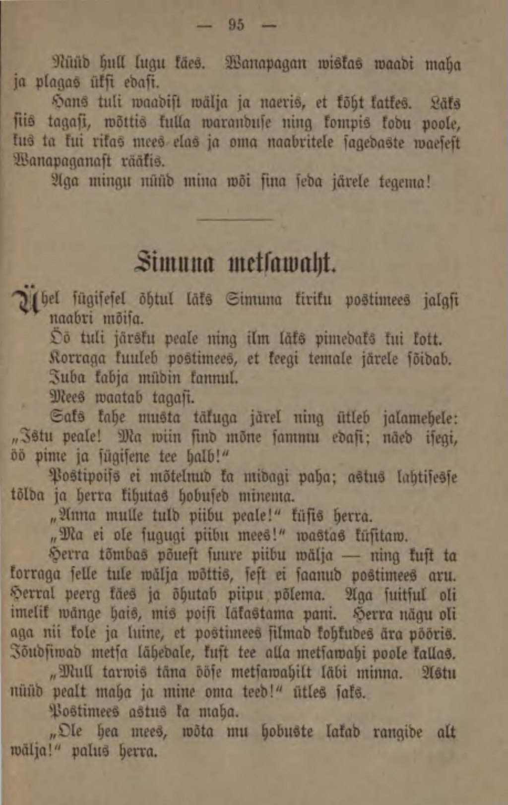 Lehekülg:Eesti muinasjutud Kunder /95 – Vikitekstid