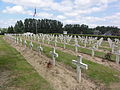 Soldatenfriedhof Effry, individuelle Gräber