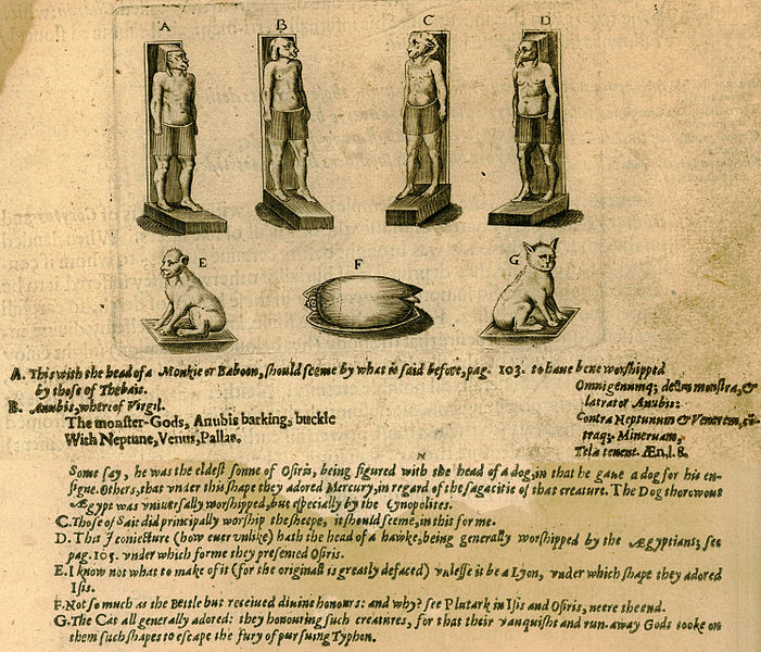 File:Egyptian statuettes from Giza necropolis - Sandys George - 1615.jpg