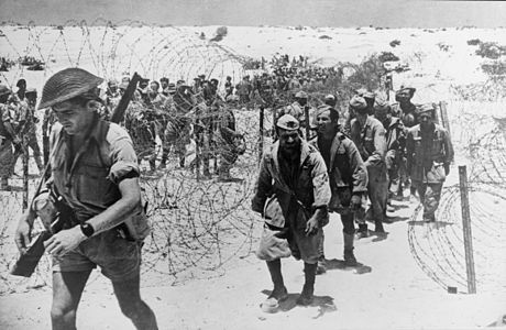 엘 알라메인의 이탈라아군 전쟁 포로, 1942년 11월