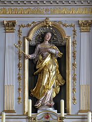 Statue néo-baroque "Immaculée Conception"