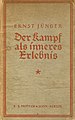 Der Kampf als inneres Erlebnis, 1922 (Bald ist Weinachten!)