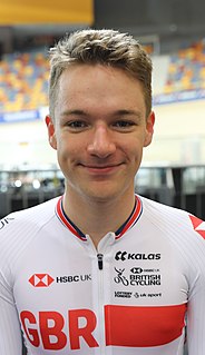 Ethan Hayter British cyclist