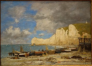 Étretat, 1891 Madison, Chazen Museum of Art