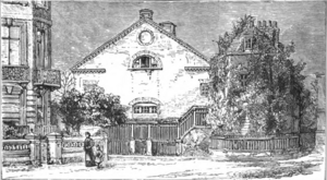 Exterior of the Richmond Theatre and Edmund Kean's House. Kean was manager of the Richmond Theatre from 1831 until his death in 1833. Exterior of Richmond Theatre and Edmund Kean's House.png