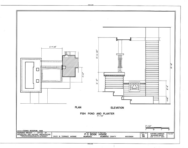 File:F. C. Bogk House, 2420 North Terrace Avenue, Milwaukee, Milwaukee County, WI HABS WIS,40-MILWA,15- (sheet 11 of 11).tif