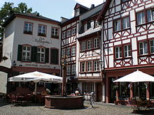 Altstadt: Fachwerkhäuser im Kirschgarten
