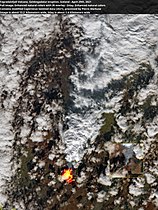 Satelitska slika iz 29. aprila 2021
