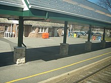 Radburn train station in Fair Lawn