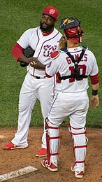 Fernando Rodney with Yan Gomes 2019 Nationals.jpg