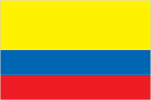 Flag of Colombia (WFB 2013).gif