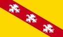 Flagge der früheren fRegion Lothringen