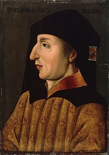 Фламанд мектебі - Лилль - Филипп II, Бургундия герцогы.jpg