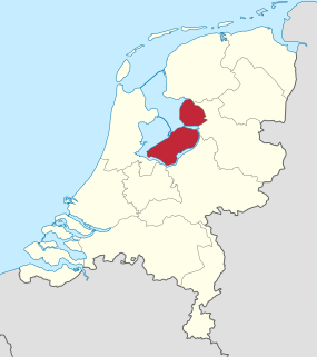 Flevoland in the Netherlands.svg
