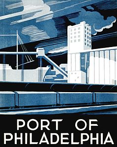 Flickr - ...trialsanderrors - Port of Philadelphia, WPA poster, ca. 1937 (1).jpg
