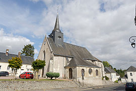 La eklezio de Saint-Jean-Baptiste, en Prunay-Cassereau