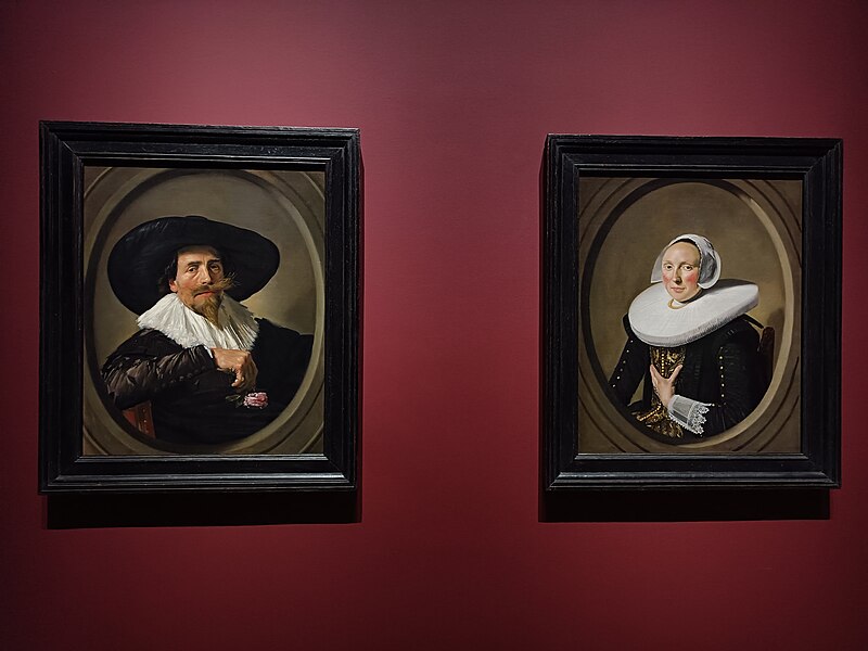 File:Frans Hals, Portraits of Pieter Dircksz Tjarck and Marie Larp.jpg