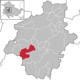 Läget för kommunen Friedrichroda i Landkreis Gotha