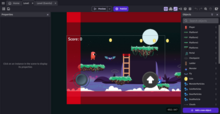 Game assets in GDevelop Asset Store