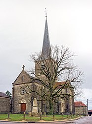 Gigny'deki kilise