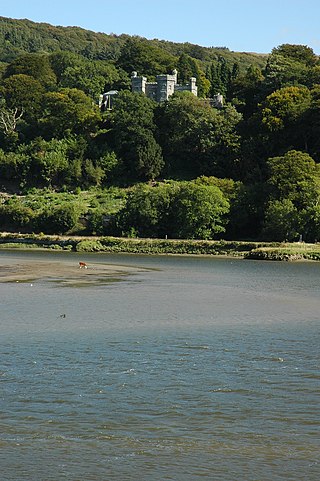 <span class="mw-page-title-main">Glandyfi Castle</span> House in Glandyfi, Ceredigion